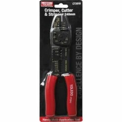 Coupon 😉 Toledo Crimper, Cutter And Stripper - 240mm ✔️ -Alemlube - shop SCA 387580 00 hi res