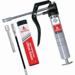Cheap ❤️ AlemLube Mini Pistol Grease Gun And Bonus Grease ⌛